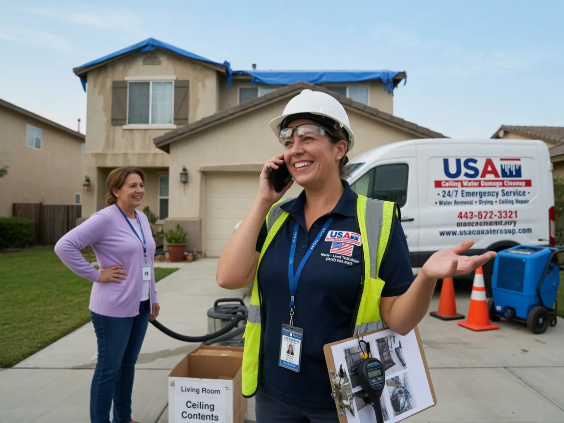 Ceiling Water Damage Restoration Highland, CA FAQs